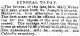 Mary Adams Weber Funeral Notice Mary Adams Weber Funeral Notice
